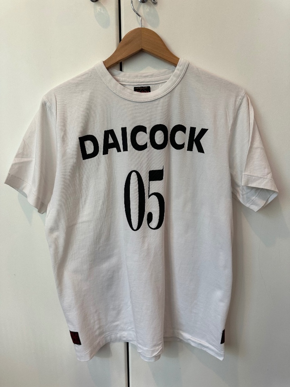 Vintage Evisu Men’s Daicock 05 T-Shirt White Size XL